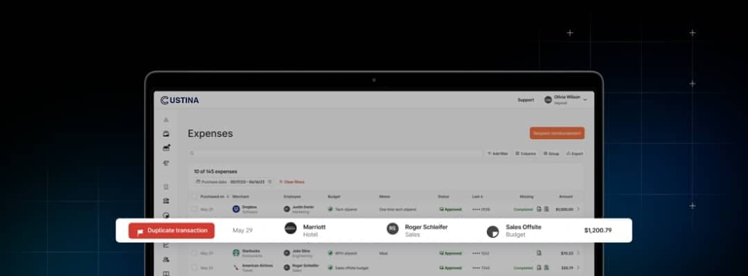 Expense Management Dashboard